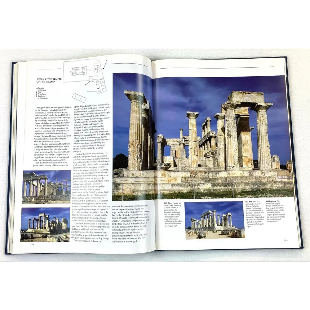 Ancient Greece The Dawn of The Western World Book Furio Durando Vintage 1997